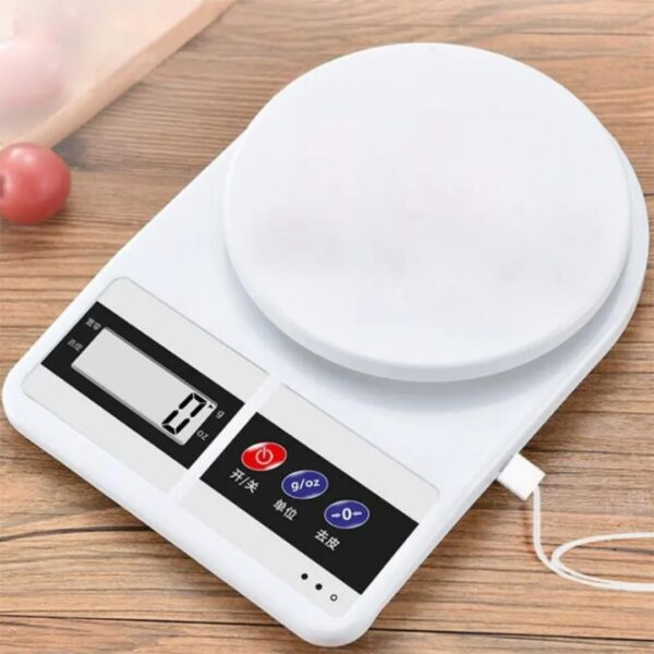 Digital Kitchen Scale - White
