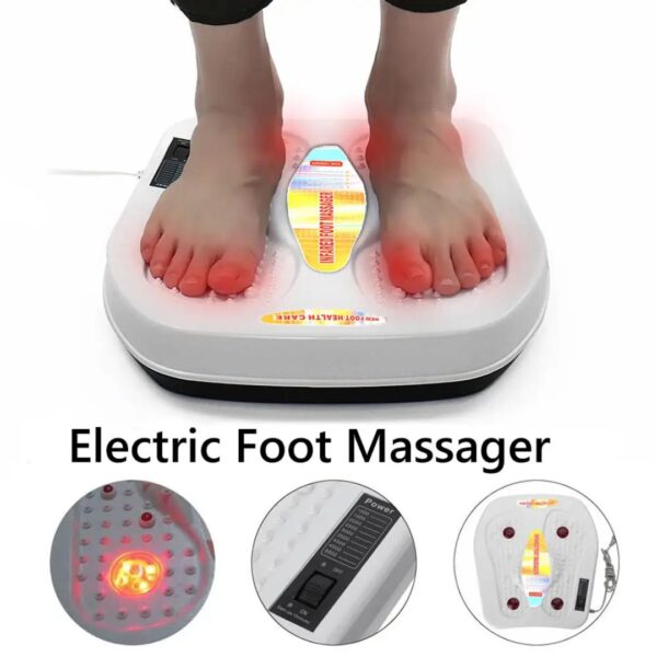 Electric Foot Massager - With Infrared Heating And Vibrating Massage
