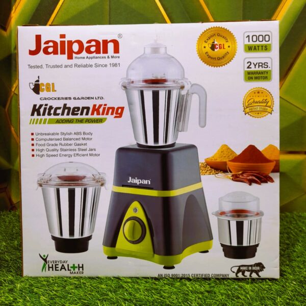 Jaipan  Kitchen King 1000 watts  Mixer Grinder