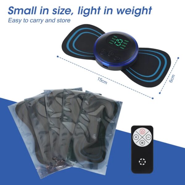 Smart 8-Mode Massager – Instant Relief & Relaxation Anytime, Anywhere!