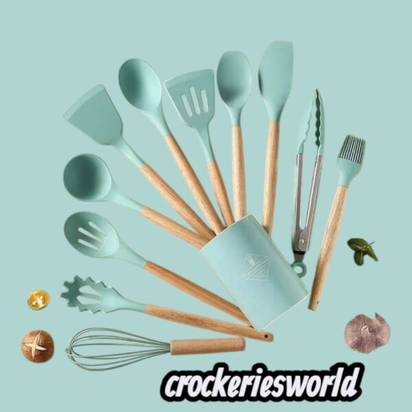 🧑‍🍳 Kitchen Silicone Cooking Set – 12 Pieces