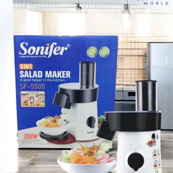 Sonifer Electric Salad Maker & Food Slicer – 200W Capacity