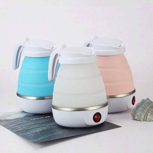 Foldable Electric Travel Kettle – 600ml