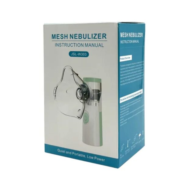 Portable Mesh Nebulizer (Model: JSL-W303) – Rechargeable & Low Noise Nebulizer Machine