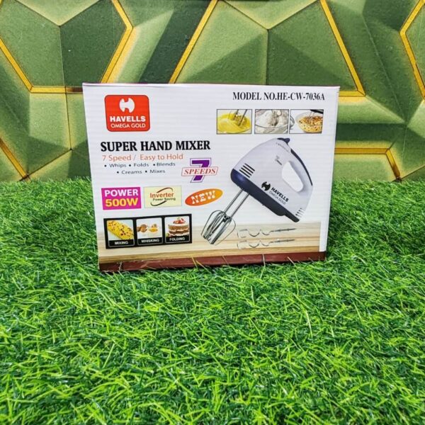 Havells  Super Hand Mixer – 500W | 7 Speed |